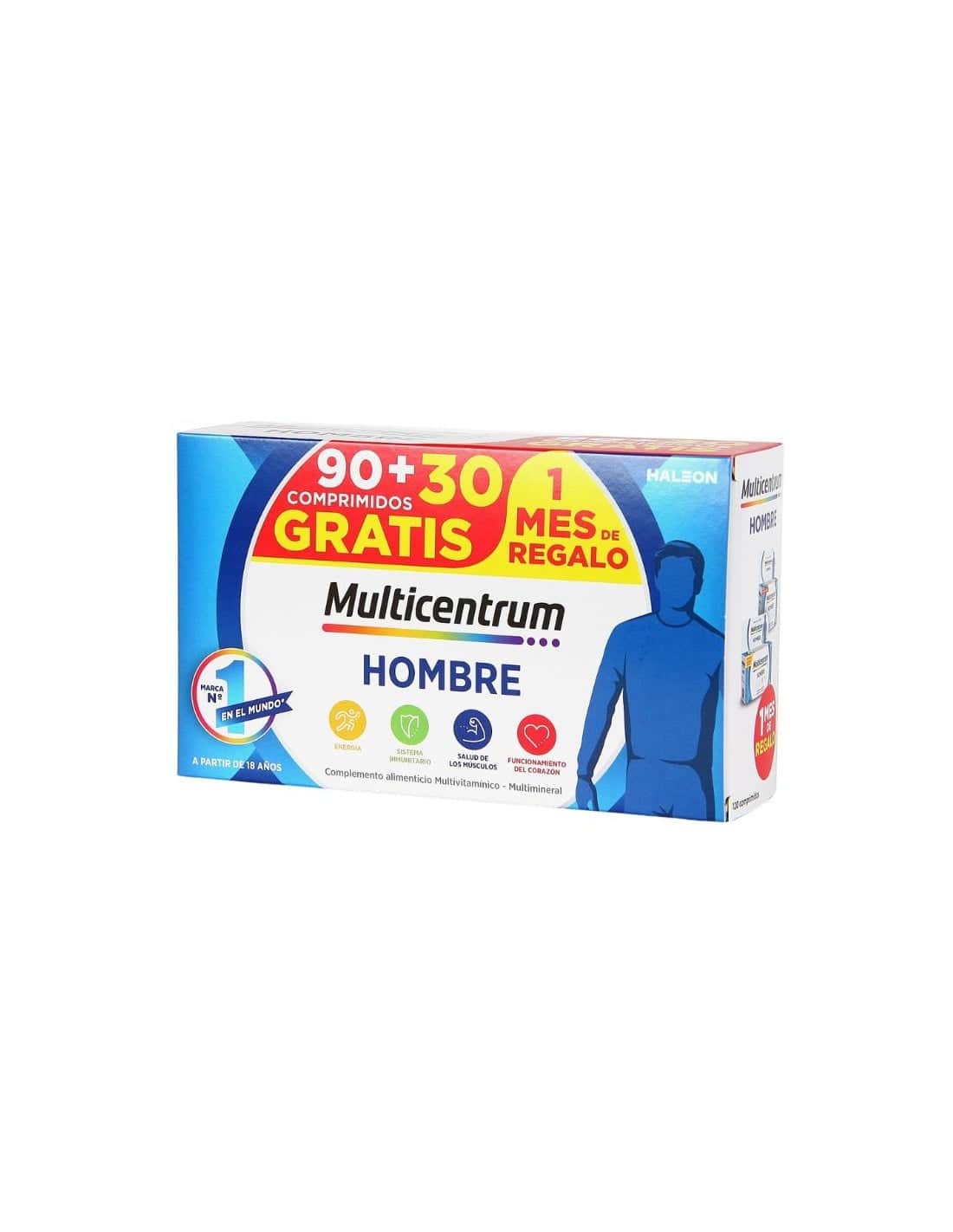 Multicentrum Hombre 90 + 30 comprimidos