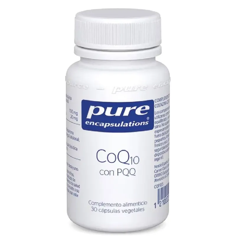 Pure Encapsulations CoQ10 con PQQ 30 cápsulas