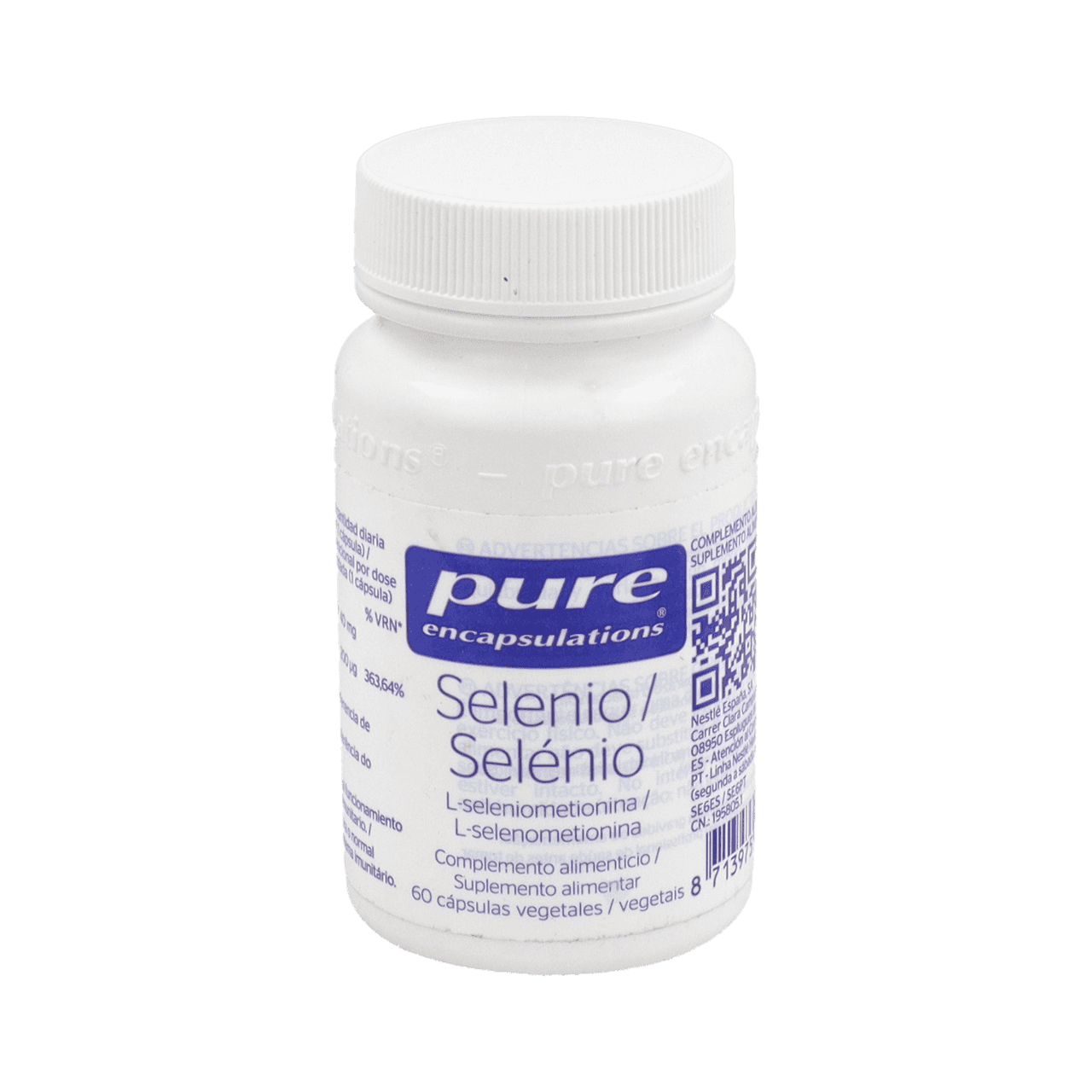Pure Encapsulations Selenio 60 cápsulas