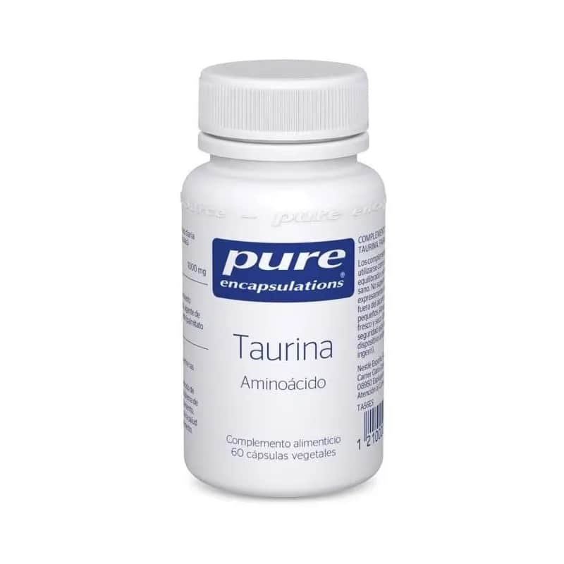 Pure Encapsulations Taurina 60 cápsulas